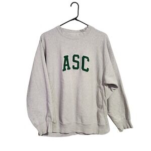 MV SPORT PRO-WEAVE 90s ASC College Sweatshirt Vintage Minimalist M‎